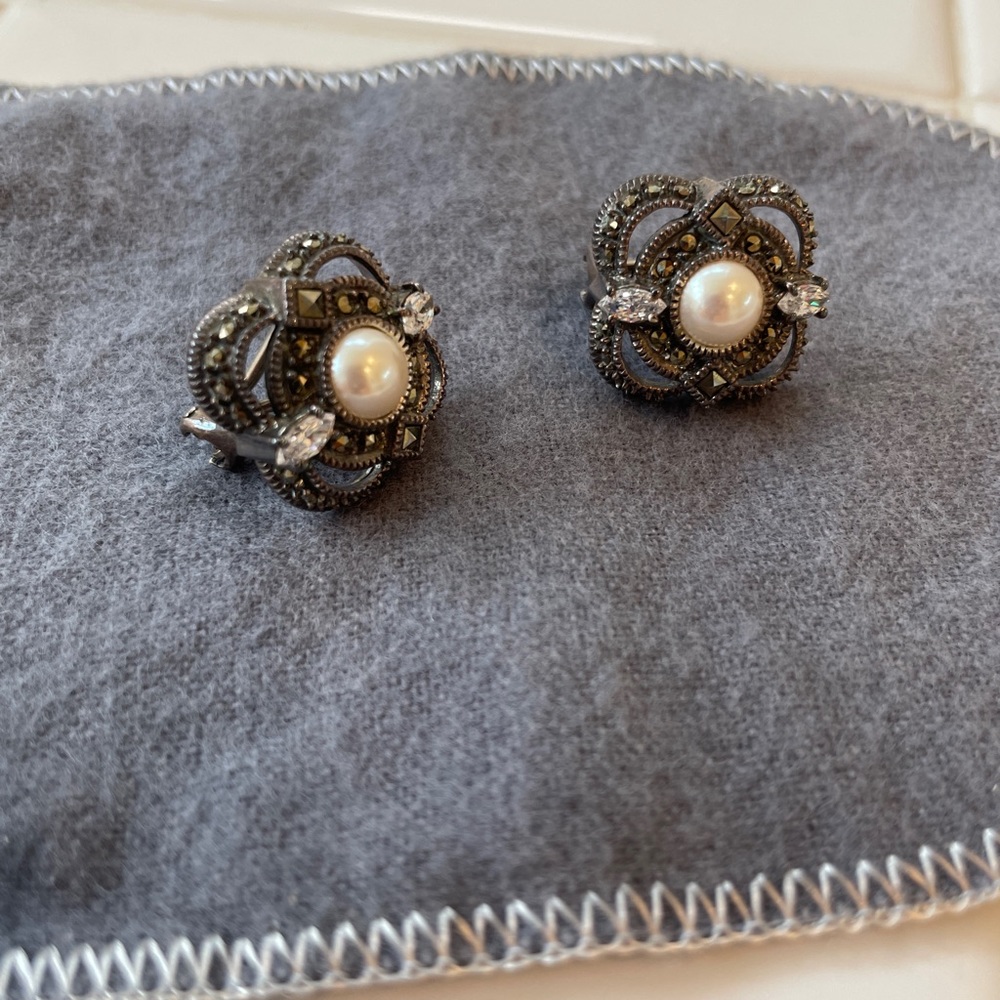 Zina of Beverly Hills Sterling Silver Earrings